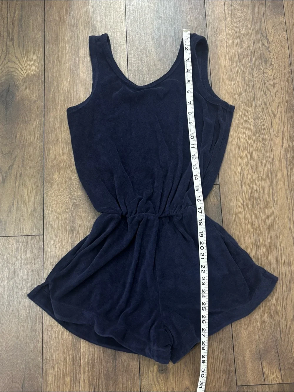 Gap Navy Terry Cloth Shorts Romper, Girls Size XXL